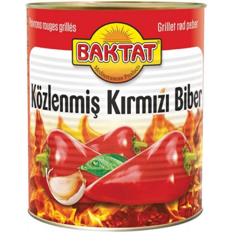 Baktat Közlenmiş Biber 2950 gr Baktat Közlenmiş Biber 2950 gr