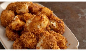 Baked Cauliflower in Panko