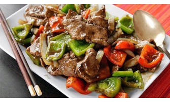 Sauteed Meat with Soy Sauce