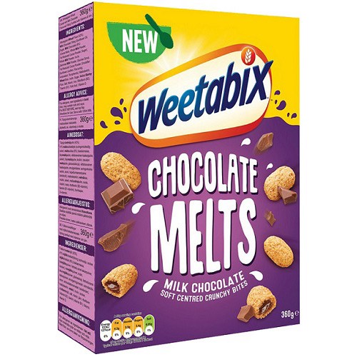 Weetabix Çikolata Dolgulu Gevrek (Chocolate Melts) 360 gr