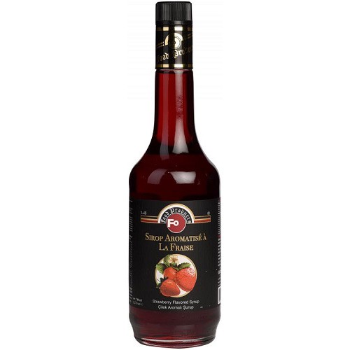  Fo Strawberry Flavored Cocktail Syrup 700 ml