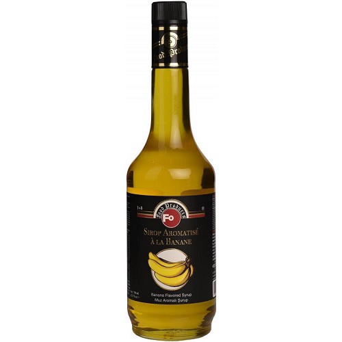 Fo Banana Flavored Cocktail Syrup 700 ml