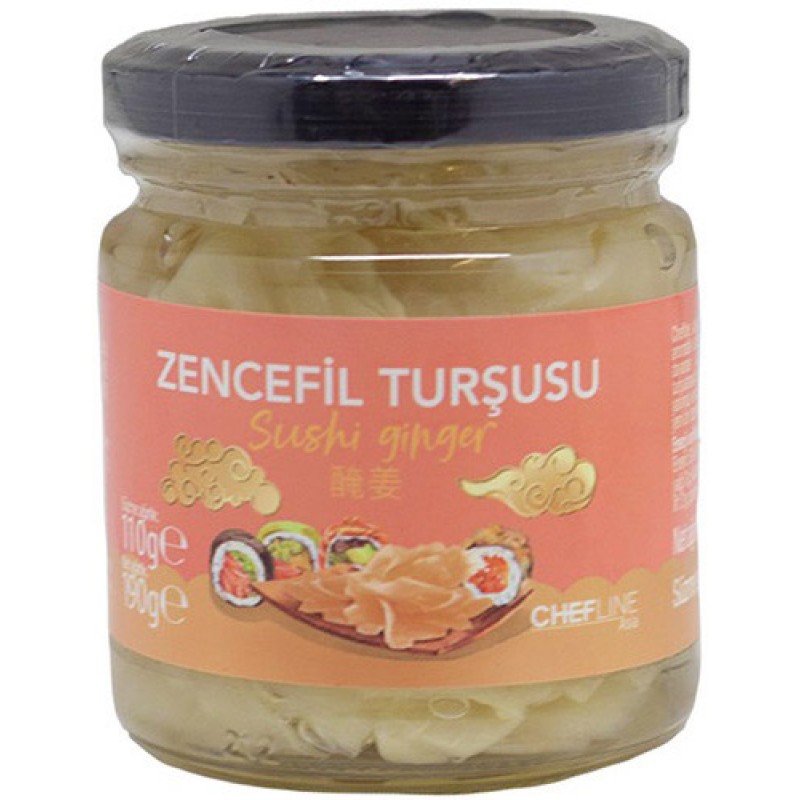 Chefline Beyaz Zencefil Turşusu 190 gr