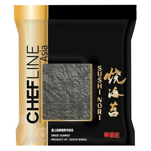 Chefline Sushi Nori (Gold) (50 Sheets) 125 g