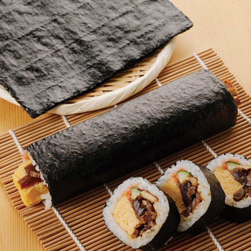 Solmoi Sushi Nori Sushi Yosunu Yarım Kesim 125 gr (100 Yaprak)