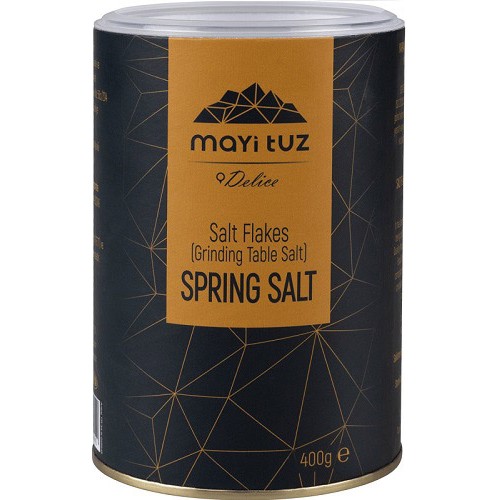 Mayituz Sofrada Öğütme Yaprak Kaynak Tuzu 400 gr