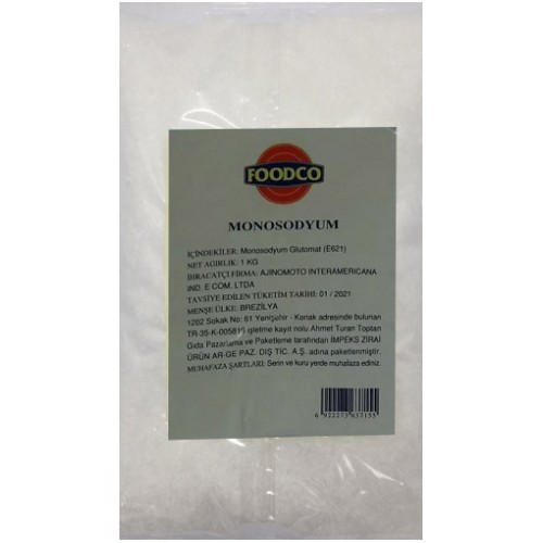 Foodco Çin Tuzu ( MSG ) 1 kg