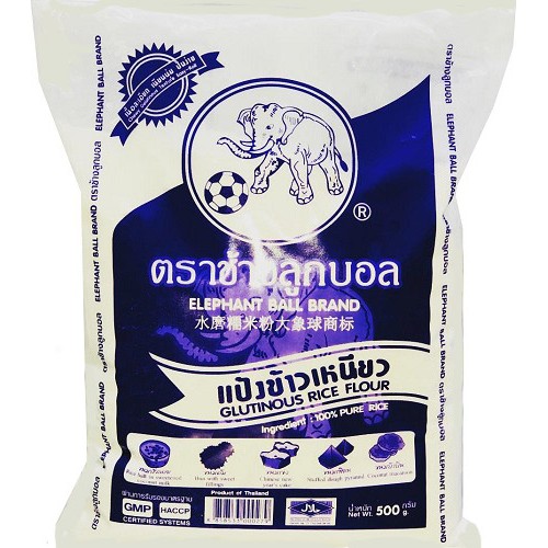 Elephant Ball Brand Glutenious Rice Flour 500 gr