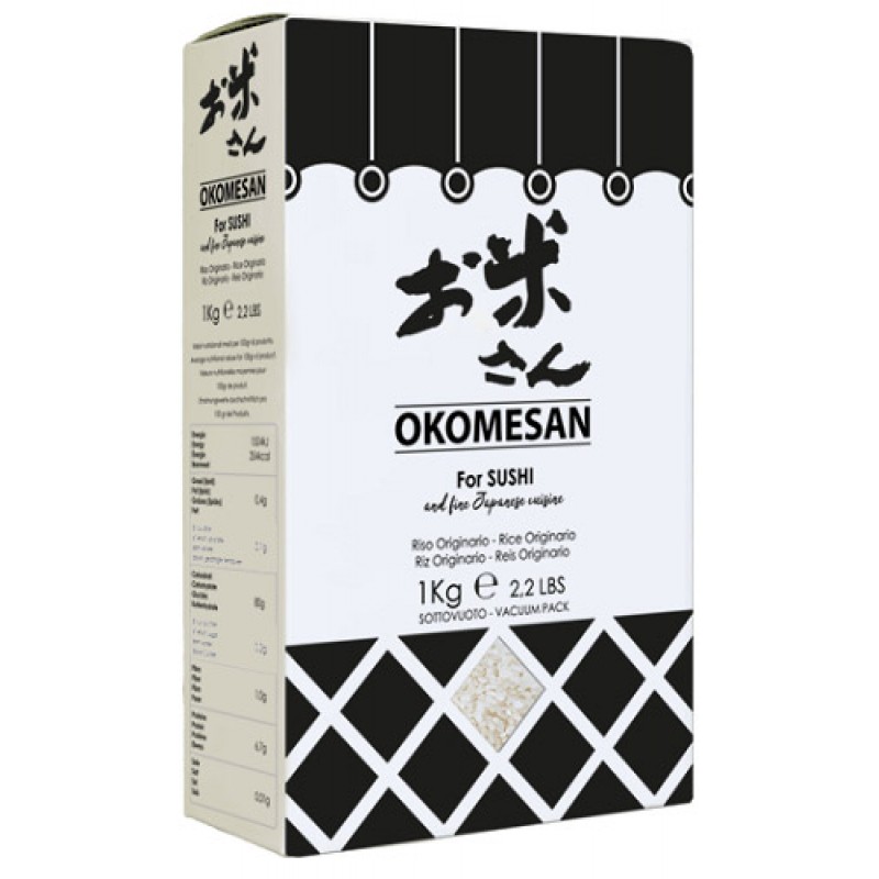 Okomesan Sushi Pirinçi 1 kg Okomesan Sushi Pirinçi 1 kg
