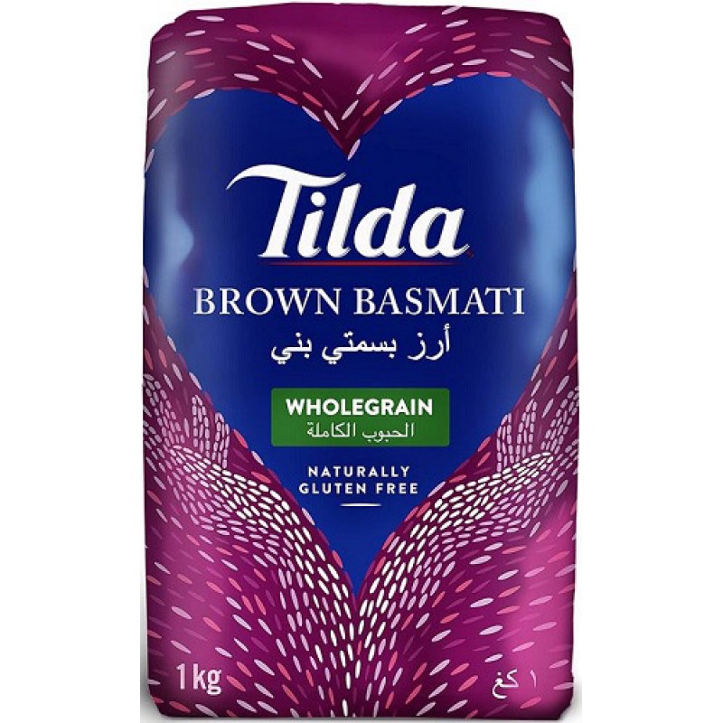Tilda Brown Basmati Rice 1 kg Tilda Brown Basmati Rice 1 kg