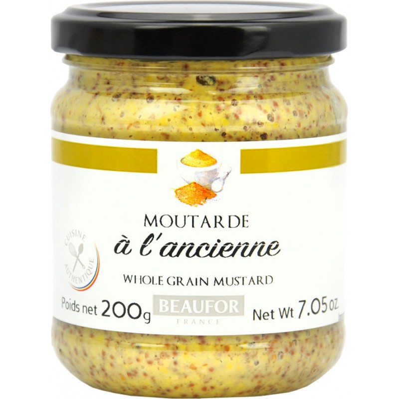 Beaufor Taneli Hardal (Whole Grain Mustard) 200 gr Beaufor Taneli Hardal (Whole Grain Mustard) 200 gr