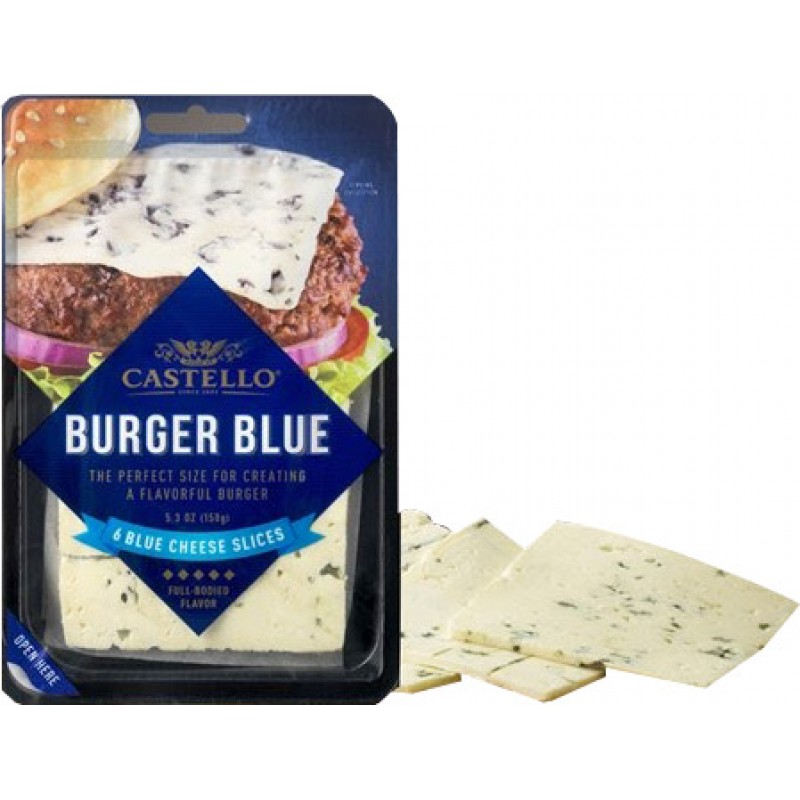 Castello Burger Blue Küflü Dilimli Peynir 200 gr