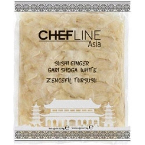 Chefline Sushi Ginger Gari Shoga White 1,5 kg