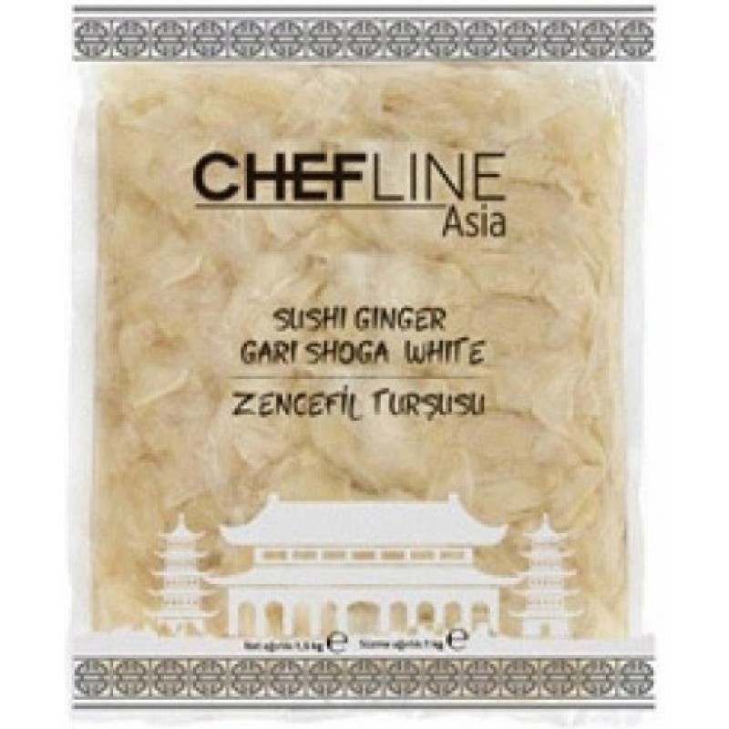 Chefline Beyaz Zencefil Turşusu 1.5 kg Chefline Beyaz Zencefil Turşusu 1.5 kg