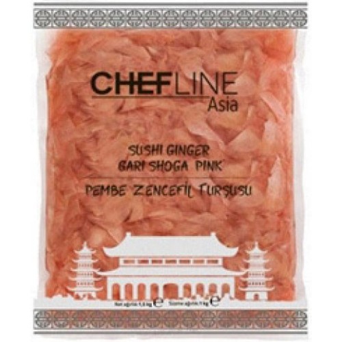 Chefline Sushi Ginger Gari Shoga Pink 1,5 kg