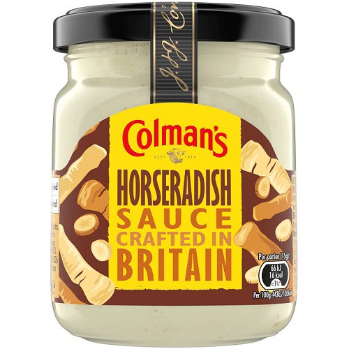 Colman's Yaban Turbu Sosu ( Horseradish ) 136 gr