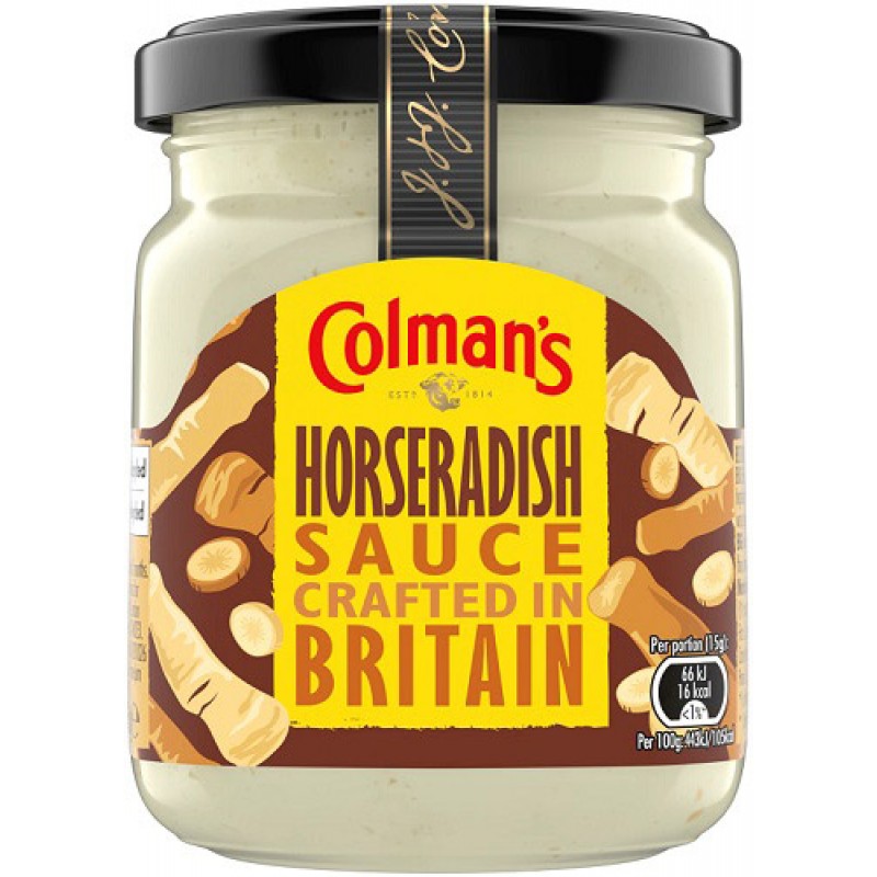 Colman's Yaban Turbu Sosu ( Horseradish ) 136 gr Colman's Yaban Turbu Sosu ( Horseradish ) 136 gr