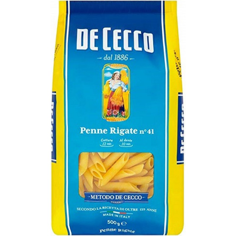 De Cecco Kalem (Penne Rigate) Makarna 500 gr