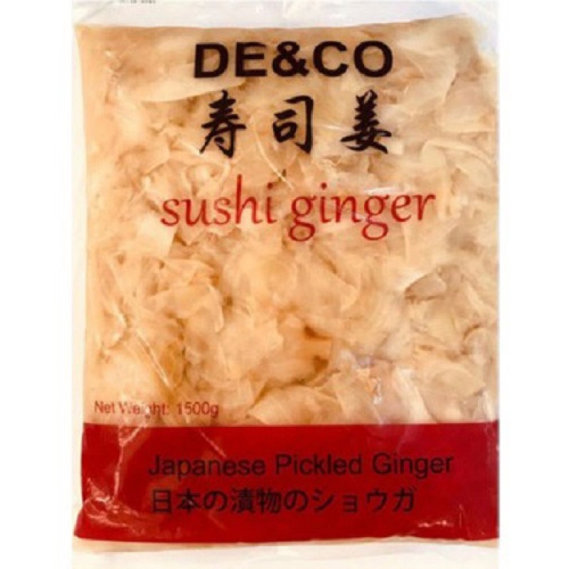De Co Beyaz Zencefil Turşusu 1,5 kg De Co Beyaz Zencefil Turşusu 1,5 kg