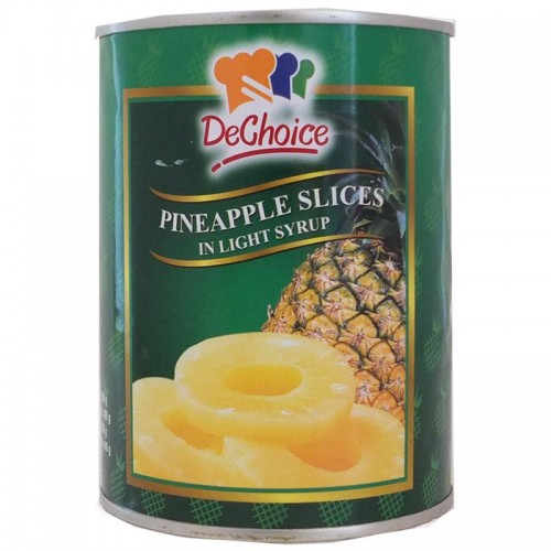 DeChoice Slice Pineapple 850 g