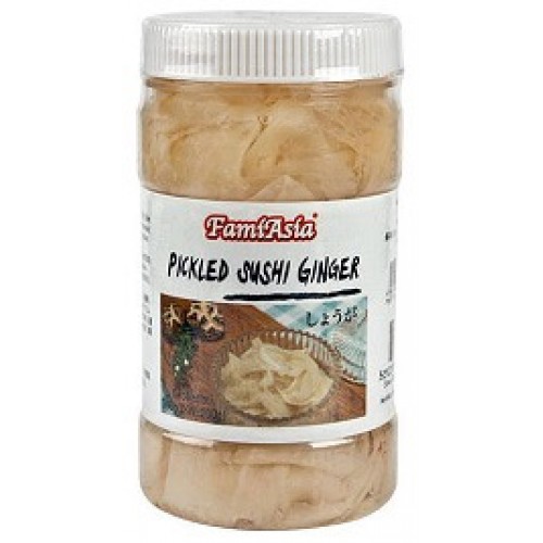 FamiAsia Pickled Sushi Ginger White 340 g