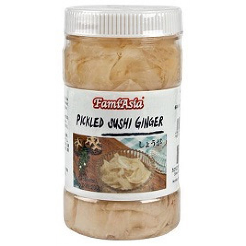 FamiAsia Beyaz Zencefil Turşusu 340 gr FamiAsia Beyaz Zencefil Turşusu 340 gr