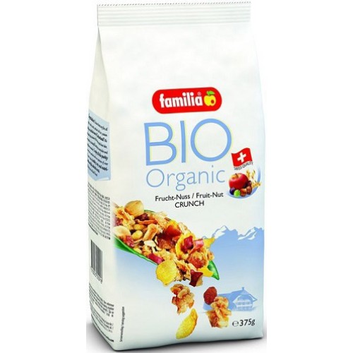 Familia Bio Organik Kuruyemişli-Meyveli Gevrek 375 gr