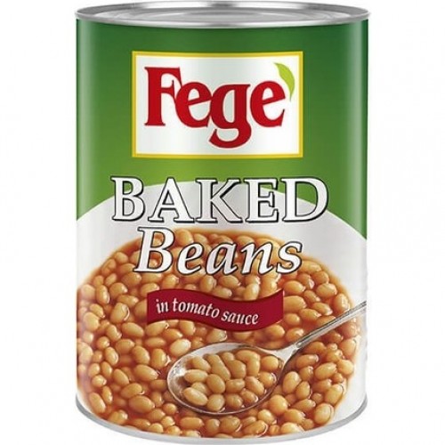 Fege Fırında Pişirilmiş Soslu Fasulye (Baked Beans) 410 gr