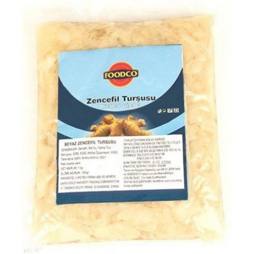 Foodco Beyaz Zencefil Turşusu 1,5 kg