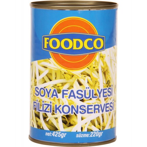 Foodco Soya Fasulyesi Filizi (Bean Sprouts in Water) 425 gr