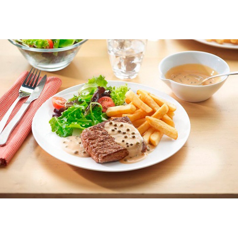 Hügli Yeşil Tane Biberli Sos (Green Pepper Sauce) 750 gr Hügli Yeşil Tane Biberli Sos (Green Pepper Sauce) 750 gr