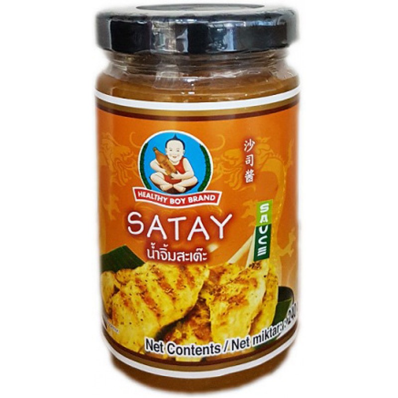 Healthy Boy Brand Fıstık Sosu (Satay Sauce) 240 gr