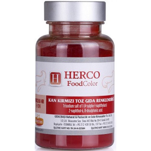 Herco Powder Food Coloring Flag Red 75 g