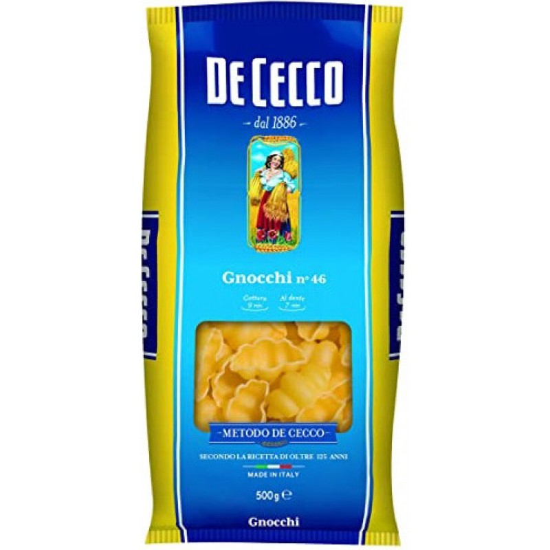 De Cecco Gnocchi Makarna 500 gr De Cecco Gnocchi Makarna 500 gr