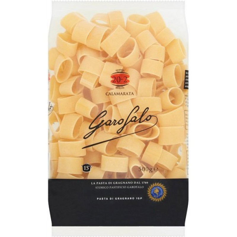 Garofalo Calamarata Makarna 500 gr Garofalo Calamarata Makarna 500 gr