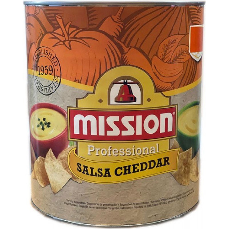 Mission Salsa Cheddar Peynirli Sos 3 kg Mission Salsa Cheddar Peynirli Sos 3 kg