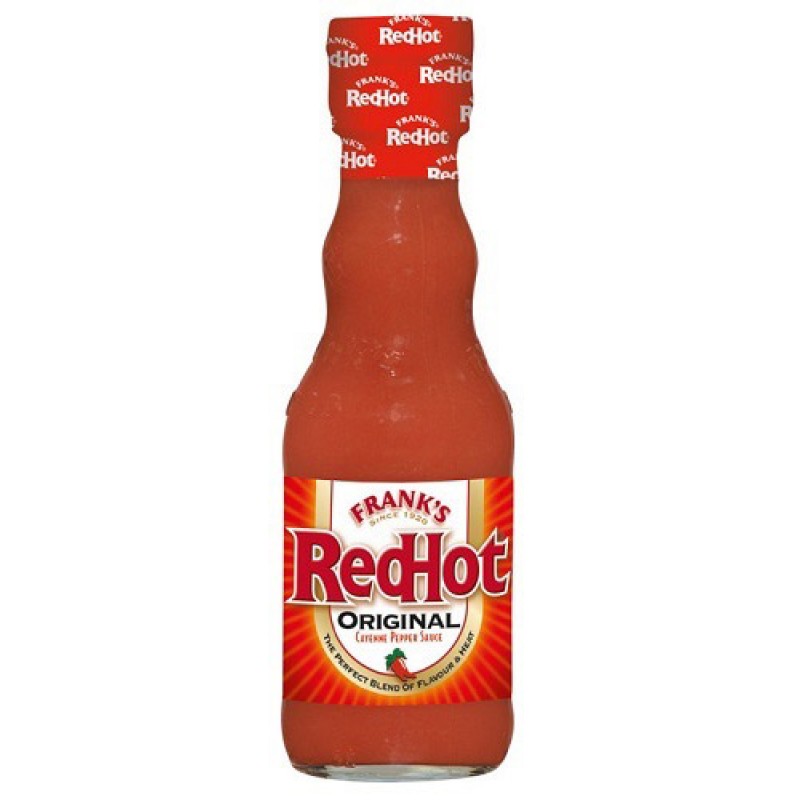 Franks Red Hot Orginal Cayenne Pepper Sauce 148 ml Franks Red Hot Orginal Cayenne Pepper Sauce 148 ml