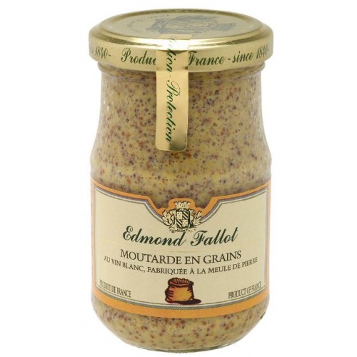 Edmond Fallot Toothed Dijon Mustard 205 g