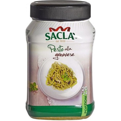 Sacla Fesleğenli Makarna Sosu (Pesto Alla Genovese) 950 gr