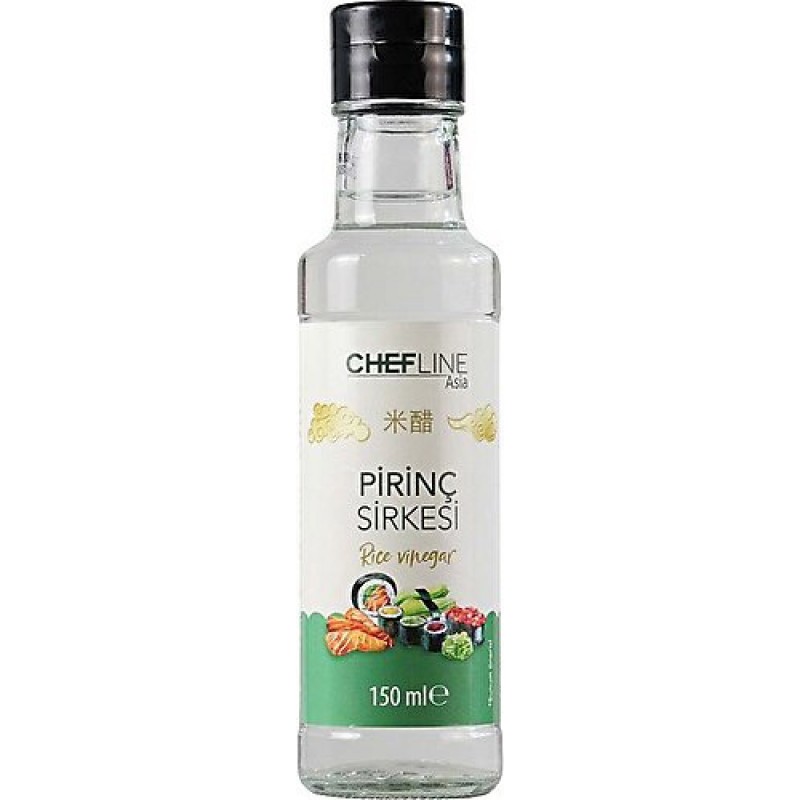 Chefline Pirinç Sirkesi (Rice Vinegar) 150 ml Chefline Pirinç Sirkesi (Rice Vinegar) 150 ml