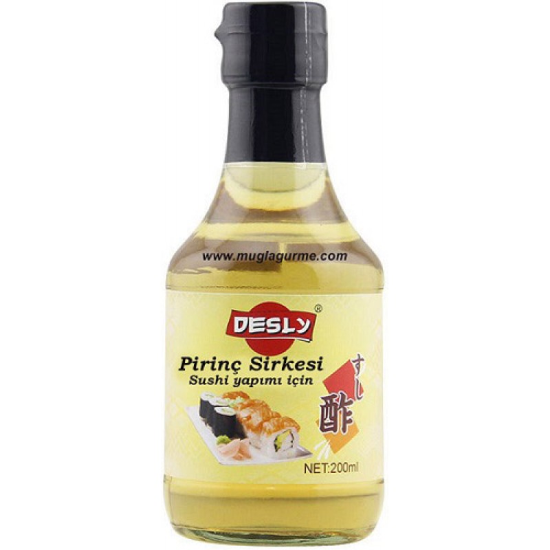 Desly Pirinç Sirkesi (Rice Vinegar) 200 ml Desly Pirinç Sirkesi (Rice Vinegar) 200 ml