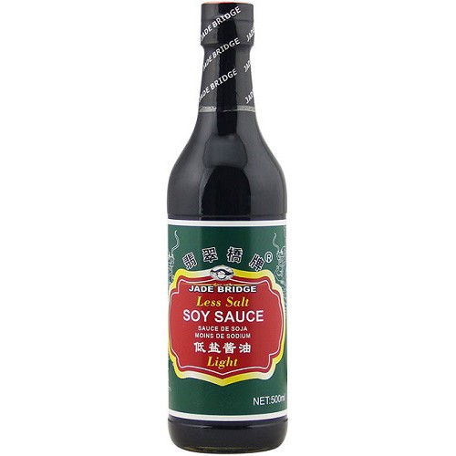 Jade Bridge Less Salt Soy Sauce 500 ml