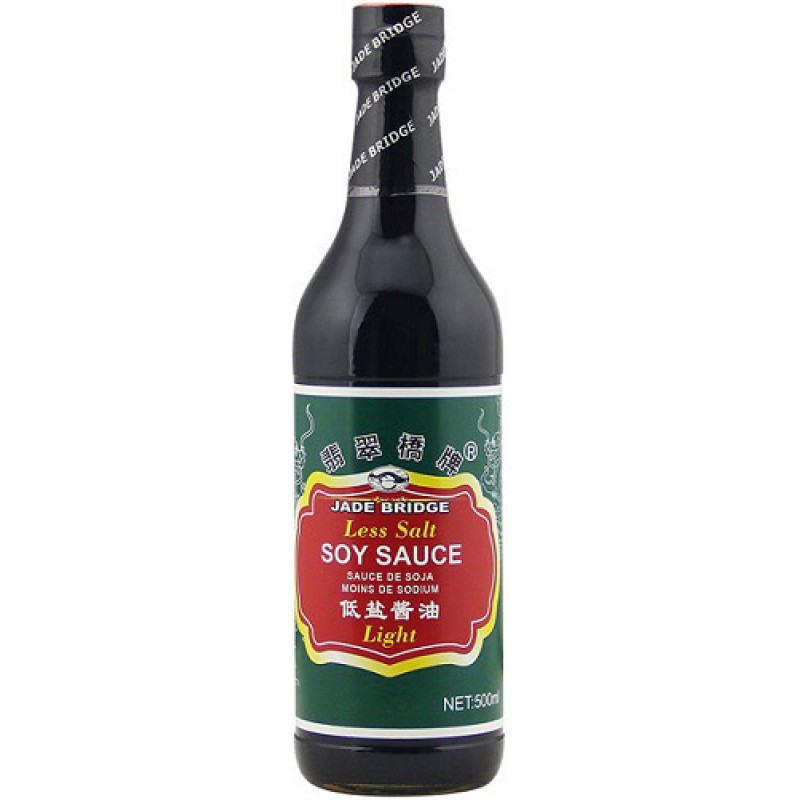 Jade Bridge Az Tuzlu Soya Sosu 500 ml Jade Bridge Az Tuzlu Soya Sosu 500 ml