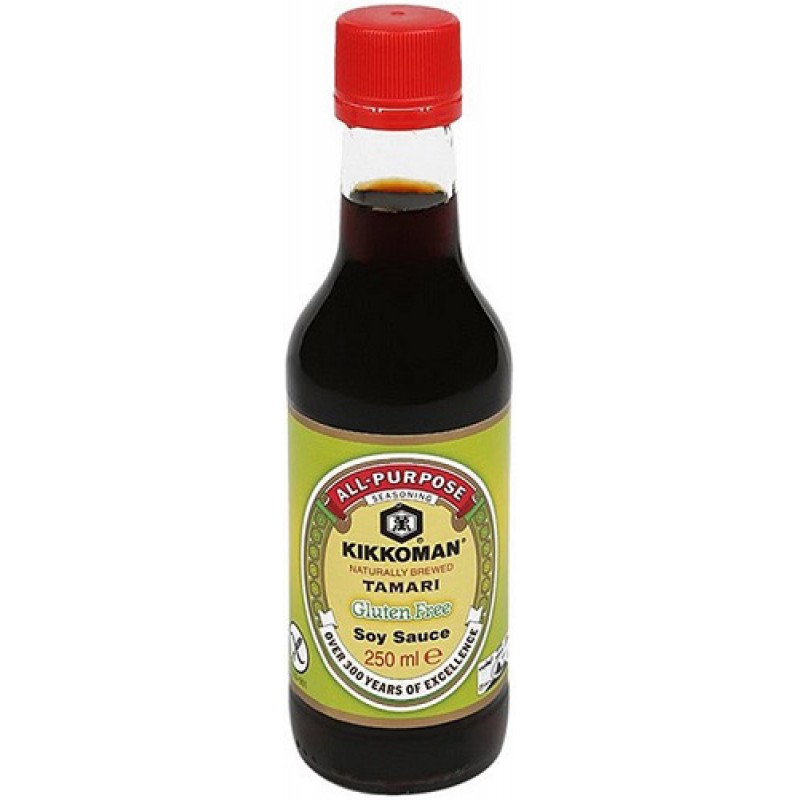 Kikkoman Glutensiz Soya Sosu (Tamari) 250 ml Kikkoman Glutensiz Soya Sosu (Tamari) 250 ml