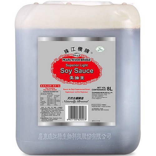 Pearl River Bridge Light Soya Sosu 8 lt