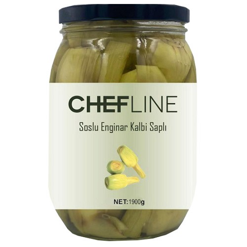 Chefline Soslu Enginar Kalbi Saplı 1900 gr