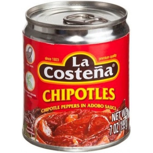 La Costena Chipotle Peppers in Abodo Sauce 199 g