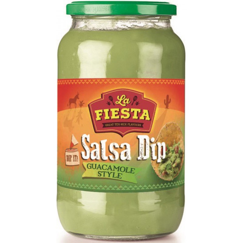 La Fiesta Avokado Dip Sos (Salsa Dip Guacamole Style) 1 kg