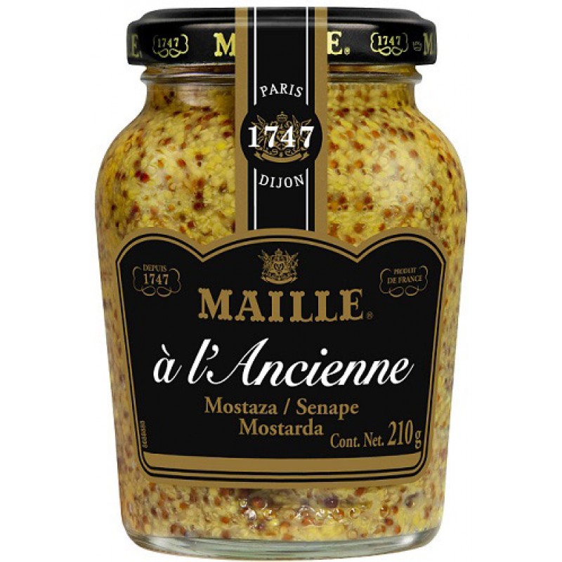 Maille Whole Grain Mustard 210 g Maille Whole Grain Mustard 210 g