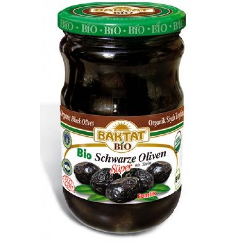 Baktat Organik Süper Siyah Zeytin 660 gr